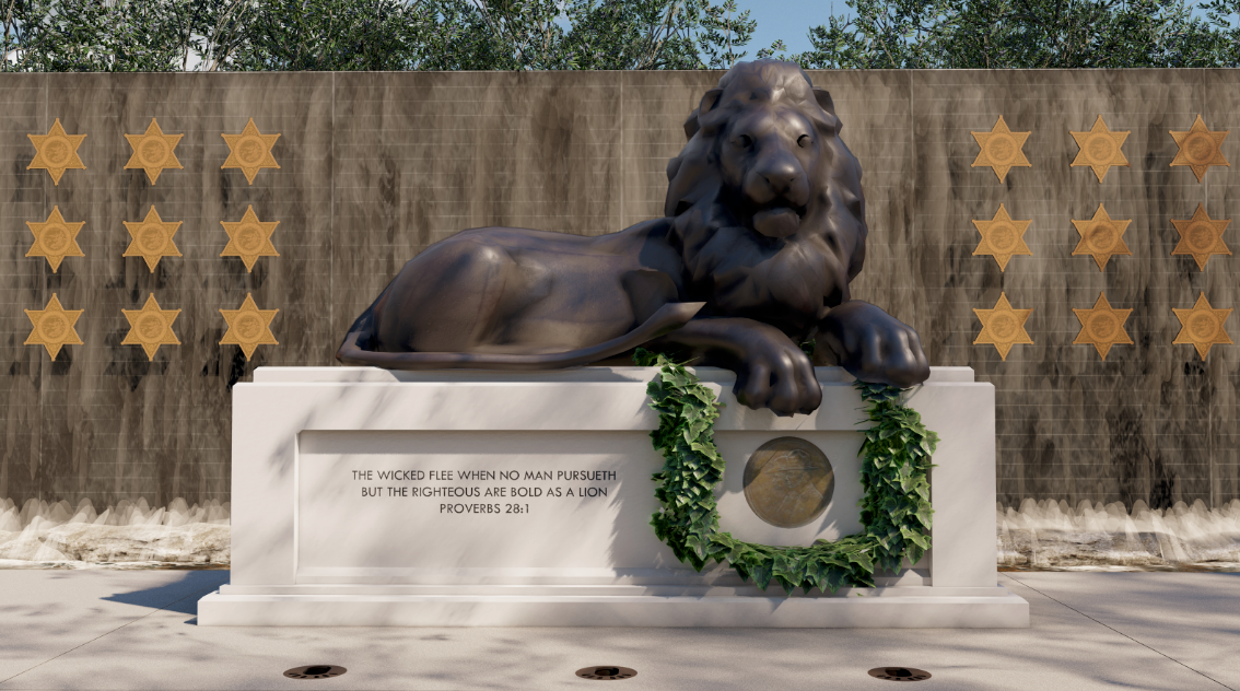 Sheriff memorial statue
